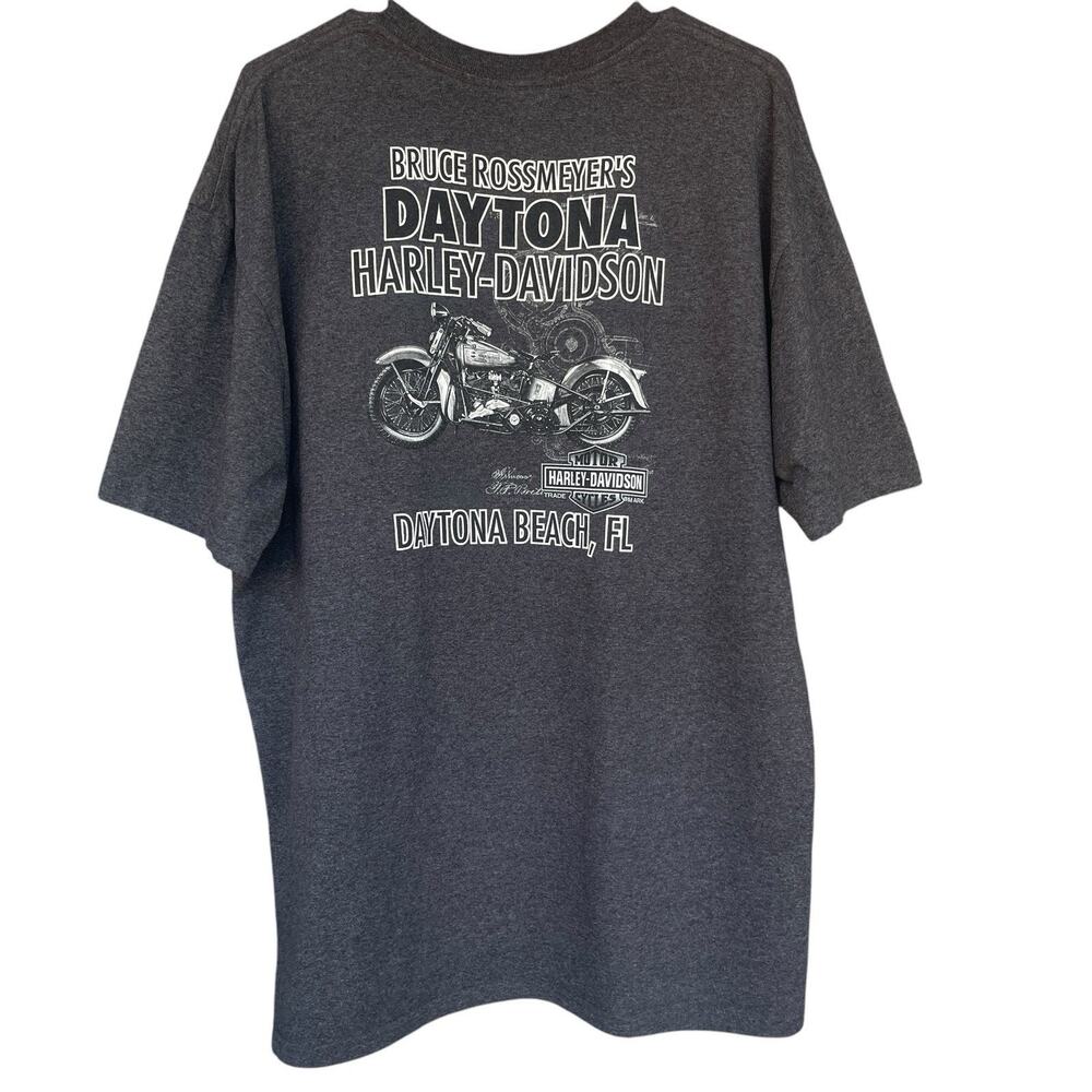 Harley Davidson Mens Shirt Extra Large XL Pocket Biker Motorcycle‎ Daytona Beach